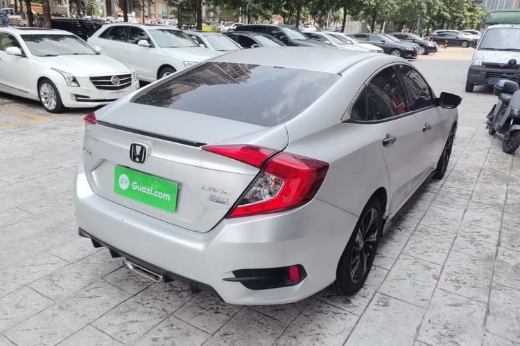 Used Honda Civic 2019 220TURBO CVT Dynamic Edition China VI Emission Standard Rear Right 45 Deg
