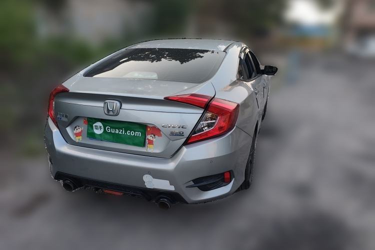 Used Honda Civic 2019 220TURBO CVT Dynamic Edition China VI Rear Right 45 Deg
