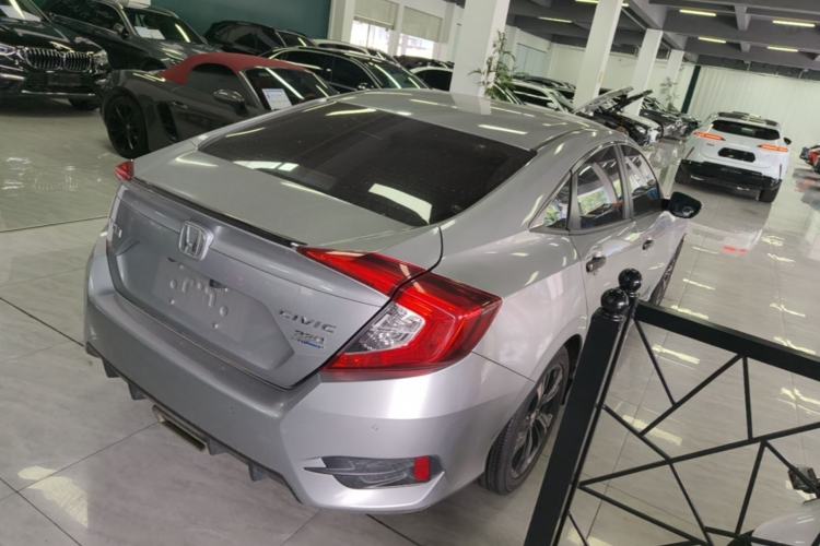 Used Honda Civic 2019 220TURBO CVT Dynamic Edition China VI Emission Standard Rear Right 45 Deg