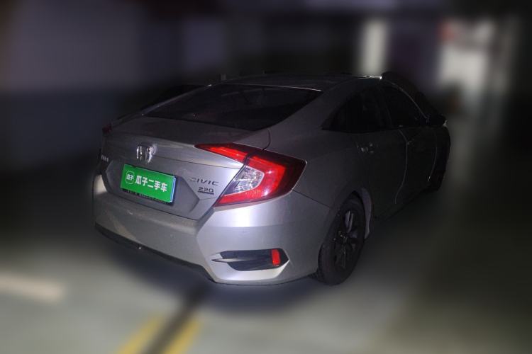 Used Honda Civic 2019 220TURBO CVT Dynamic Edition China VI Rear Right 45 Deg