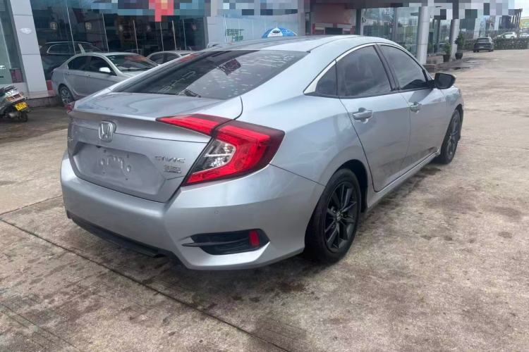Used Honda Civic 2019 220TURBO CVT Dynamic Edition China VI Rear Right 45 Deg