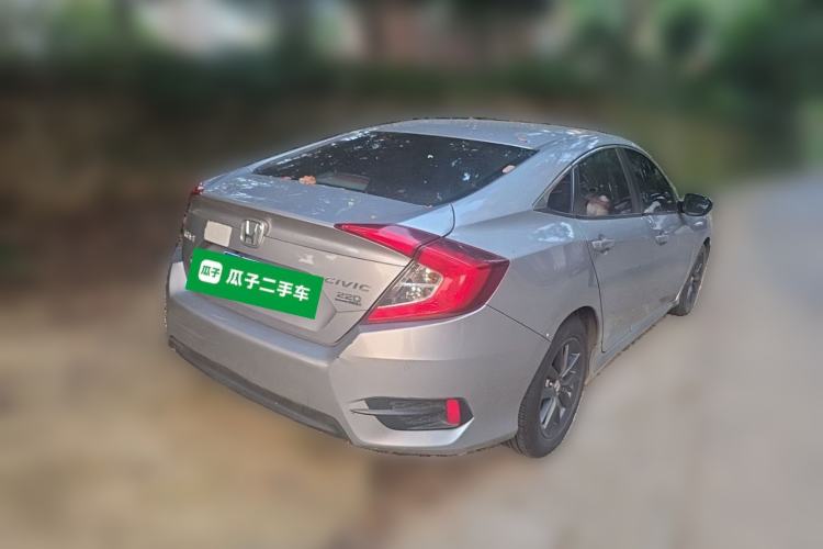 Used Honda Civic 2019 220TURBO CVT Dynamic Edition China V Rear Right 45 Deg