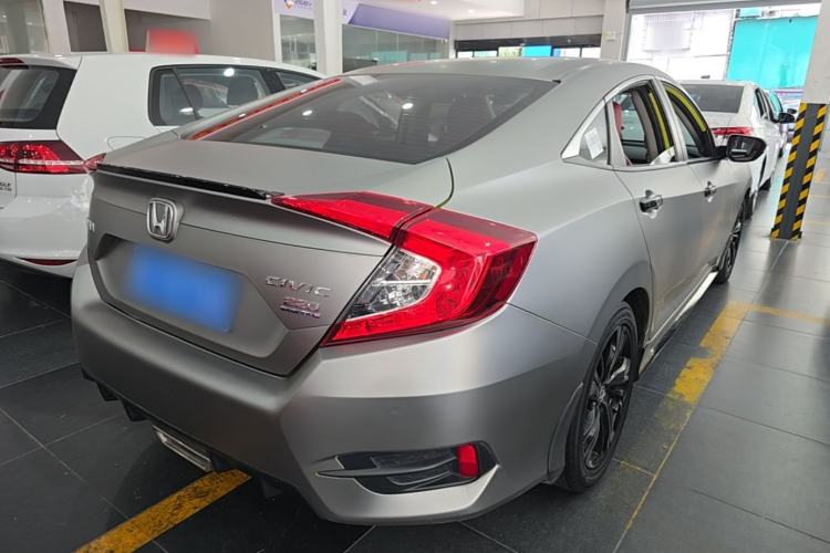 Used Honda Civic 2019 220TURBO CVT Dynamic Edition China VI Emission Standard Rear Right 45 Deg