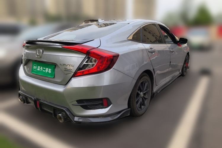 Used Honda Civic 2019 220TURBO CVT Dynamic Edition China VI Rear Right 45 Deg