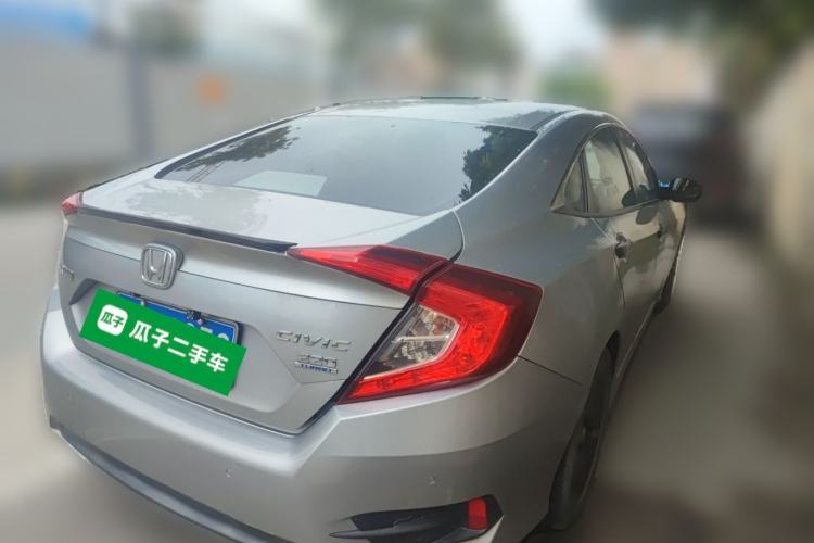 Used Honda Civic 2019 220TURBO CVT Dynamic Edition China VI Rear Right 45 Deg