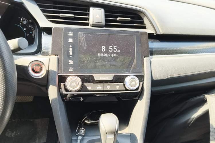 Used Honda Civic 2019 180TURBO CVT Shangdong Edition China VI Audio And AC Panel