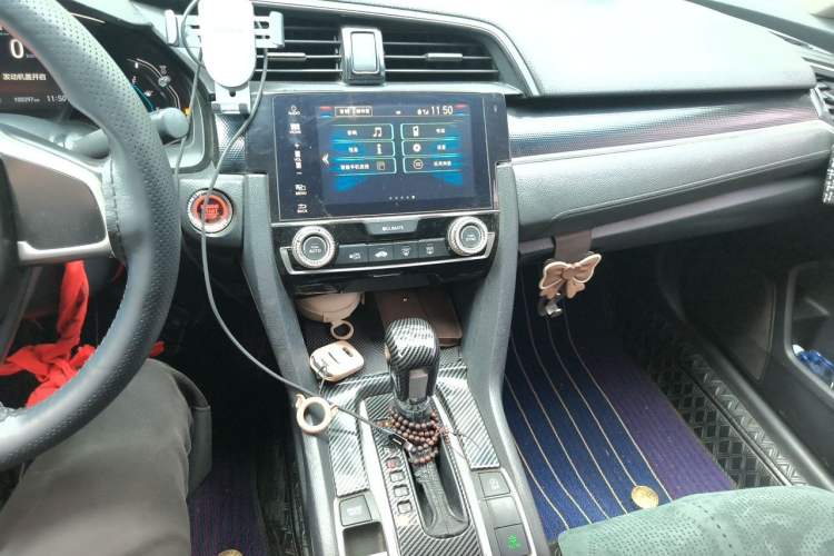 Used Honda Civic 2019 180TURBO CVT Shangqing Edition China V Audio And AC Panel