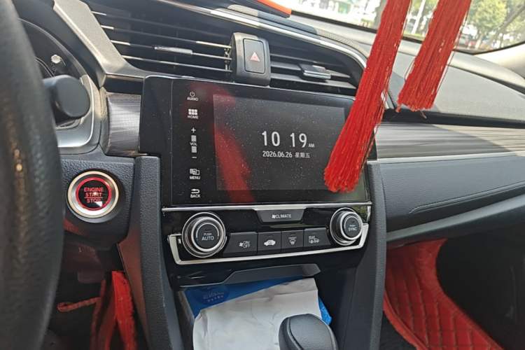 Used Honda Civic 2019 220TURBO CVT Dynamic Edition China VI Audio And AC Panel