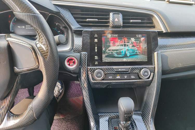 Used Honda Civic 2019 220TURBO CVT Dynamic Edition China VI Audio And AC Panel