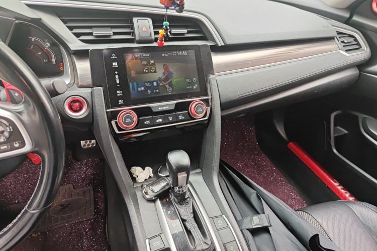Used Honda Civic 2019 220TURBO CVT Ignition Edition China V Emission Standard Audio And AC Panel