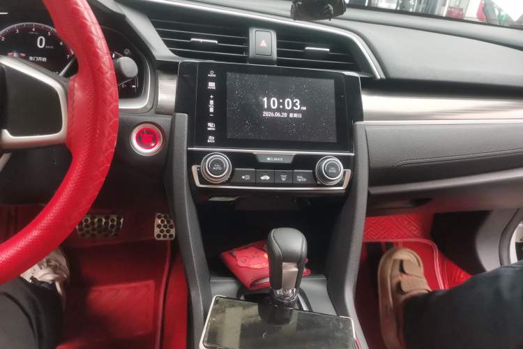 Used Honda Civic 2019 220TURBO CVT Ignition Edition China VI Emission Standard Audio And AC Panel