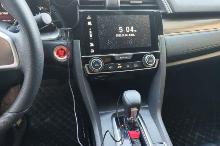 Used Honda Civic 2019 220TURBO CVT Dynamic Edition China V Audio And AC Panel