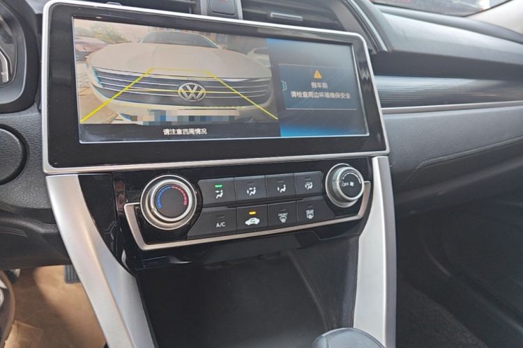 Used Honda Civic 2019 180TURBO CVT Shangyue Edition China V Emission Standard Audio And AC Panel