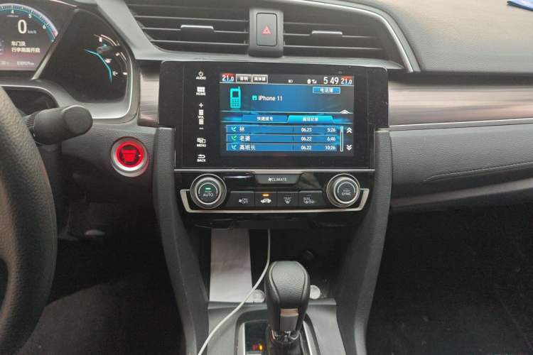 Used Honda Civic 2019 220TURBO CVT Dynamic Edition China VI Audio And AC Panel