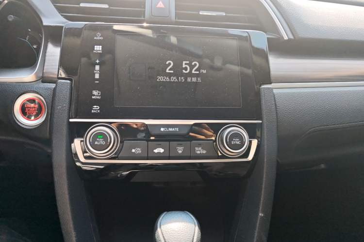 Used Honda Civic 2019 220TURBO CVT Dynamic Edition China VI Audio And AC Panel