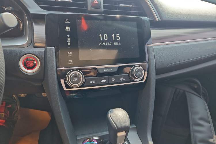 Used Honda Civic 2019 220TURBO CVT Dynamic Edition China VI Emission Standard Audio And AC Panel