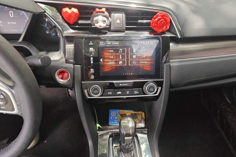 Used Honda Civic 2019 220TURBO CVT Power Edition China VI Emission Standard Audio And AC Panel