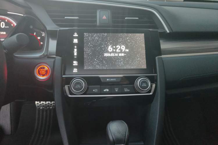 Used Honda Civic 2019 220TURBO CVT Dynamic Edition China VI Emission Standard Audio And AC Panel