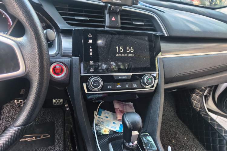Used Honda Civic 2019 220TURBO CVT Dynamic Edition China VI Emission Standard Audio And AC Panel