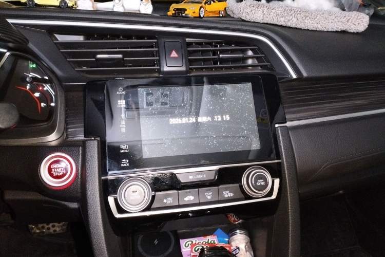 Used Honda Civic 2019 220TURBO CVT Dynamic Edition China VI Emission Standard Audio And AC Panel
