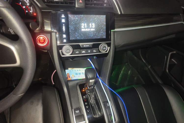 Used Honda Civic 2019 220TURBO CVT Dynamic Edition China V Emission Standard Audio And AC Panel