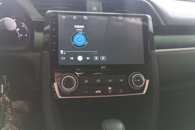 Used Honda Civic 2019 180TURBO CVT Shangyue Edition China VI Emission Standard Audio And AC Panel