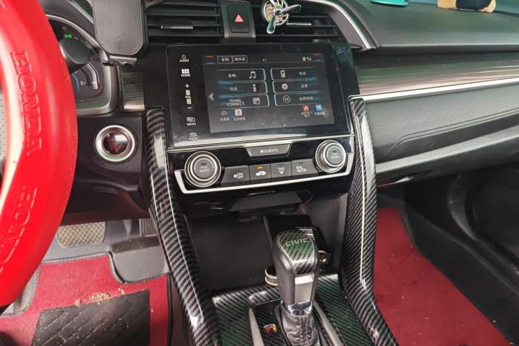 Used Honda Civic 2019 220TURBO CVT Power Edition China VI Emission Standard Audio And AC Panel