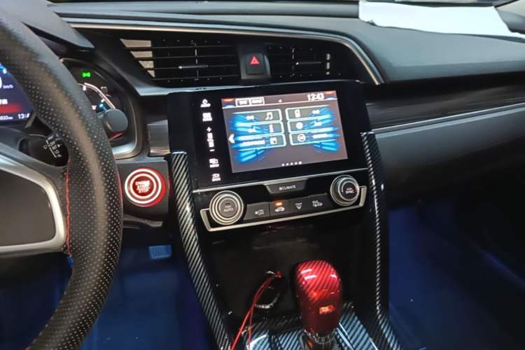 Used Honda Civic 2019 220TURBO CVT Dynamic Edition China VI Audio And AC Panel