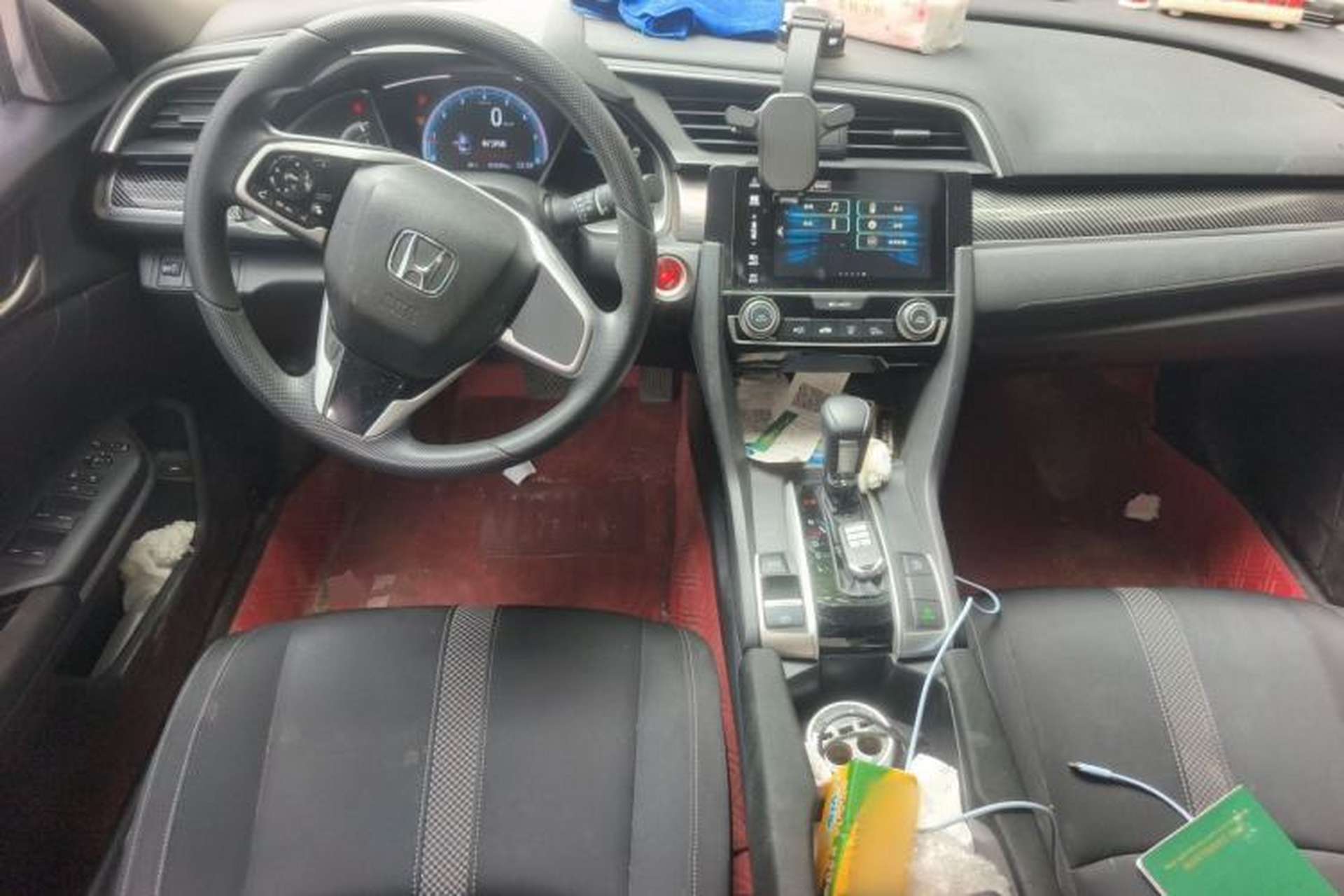 Used Honda Civic 2019 220TURBO CVT Dynamic Edition China VI Center Console
