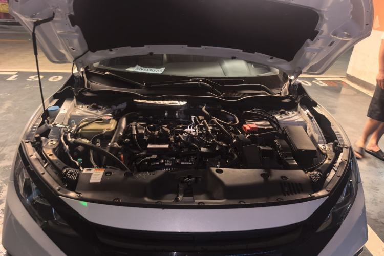 Used Honda Civic 2019 180TURBO CVT Shangdong Edition China VI Engine Bay