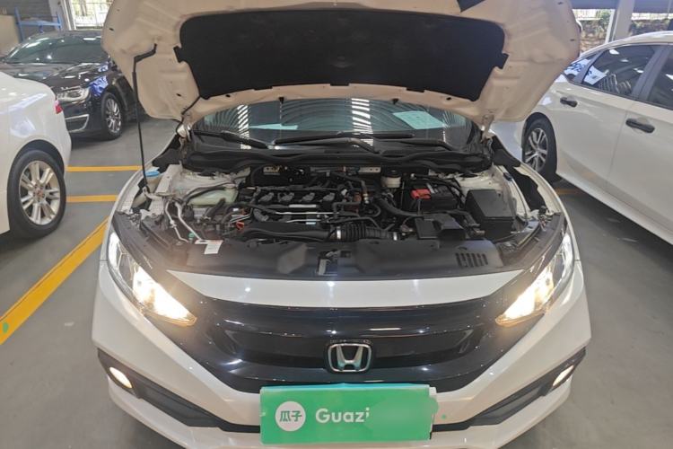 Used Honda Civic 2019 220TURBO CVT Dynamic Edition China VI Emission Standard Engine Bay