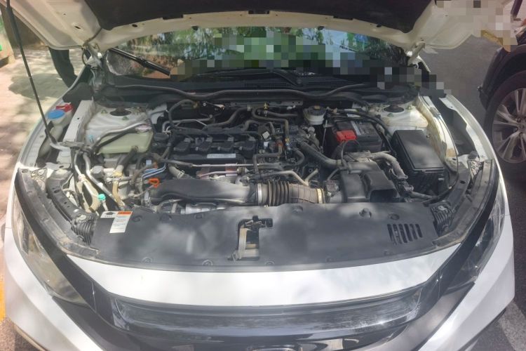 Used Honda Civic 2019 220TURBO CVT Dynamic Edition China VI Engine Bay