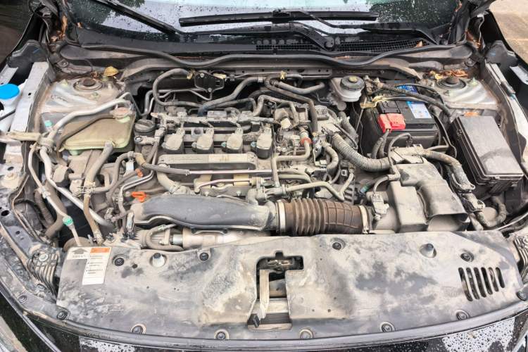 Used Honda Civic 2019 220TURBO CVT Dynamic Edition China VI Engine Bay