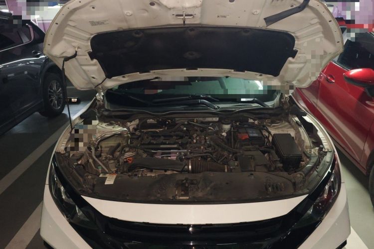 Used Honda Civic 2019 220TURBO CVT Dynamic Edition China VI Emission Standard Engine Bay