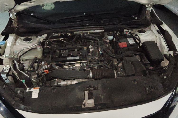 Used Honda Civic 2019 220TURBO CVT Dynamic Edition China VI Engine Bay