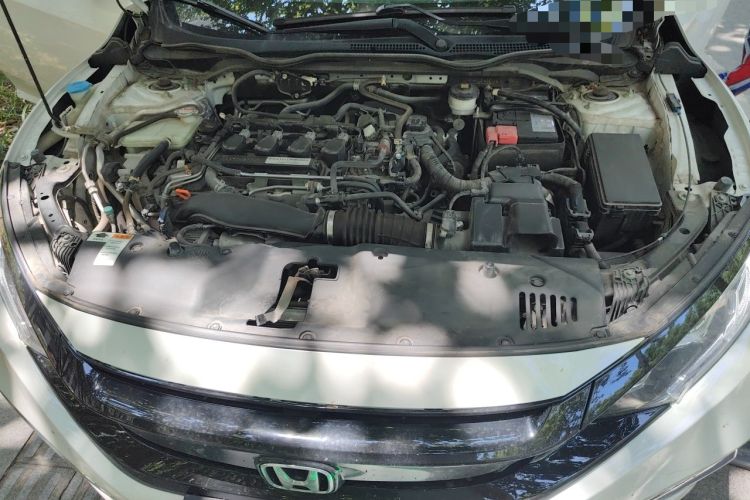 Used Honda Civic 2019 220TURBO CVT Dynamic Edition China VI Engine Bay