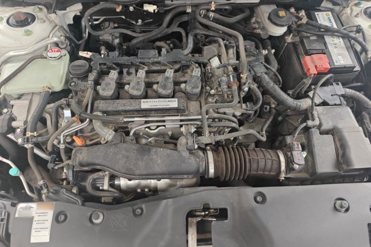 Used Honda Civic 2019 220TURBO CVT Dynamic Edition China VI Engine Bay