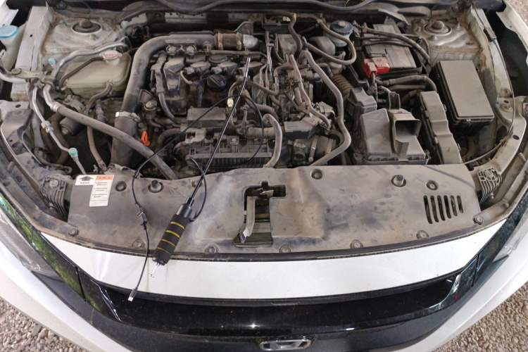 Used Honda Civic 2019 180TURBO CVT Shangqing Edition China VI Engine Bay