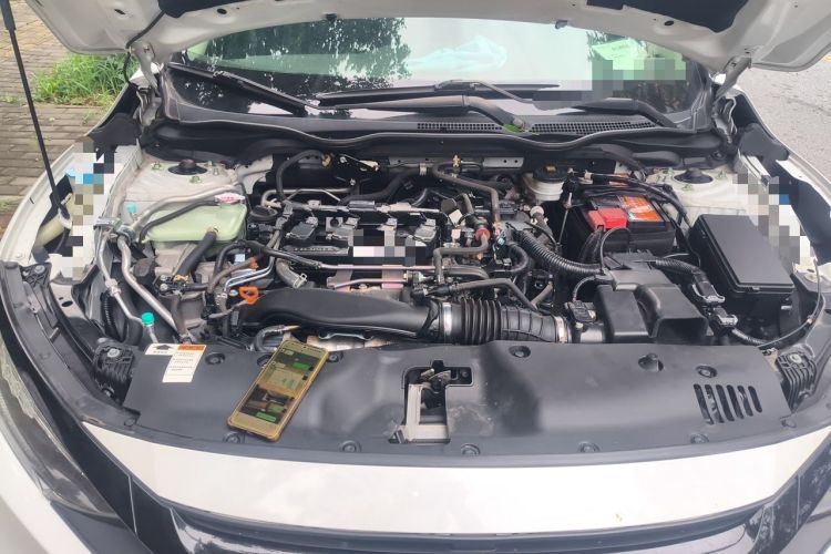 Used Honda Civic 2019 220TURBO CVT Power Edition China VI Emission Standard Engine Bay