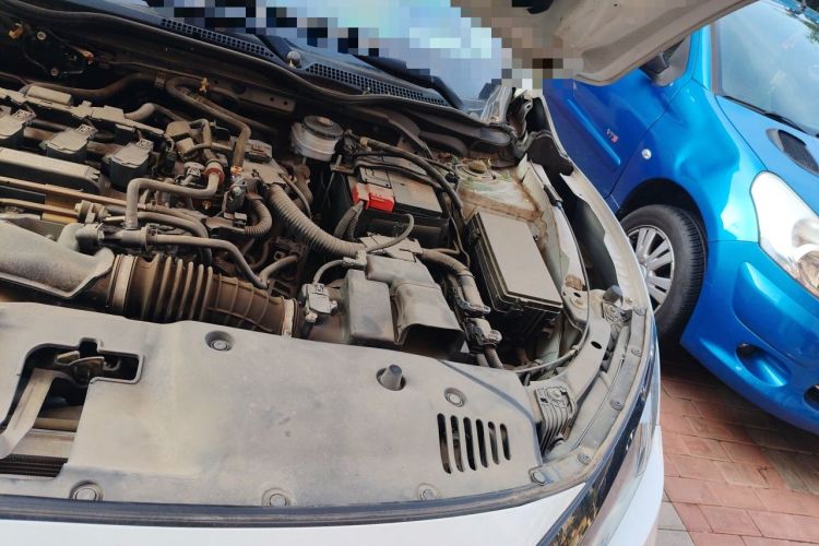 Used Honda Civic 2019 220TURBO CVT Dynamic Edition China VI Engine Bay Left