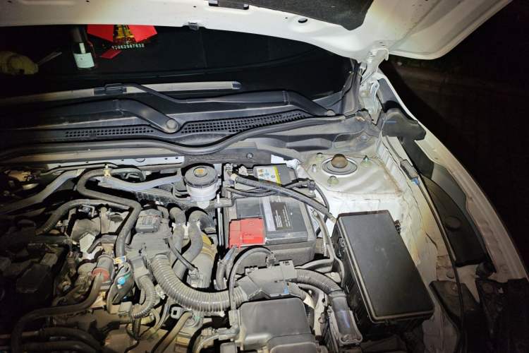 Used Honda Civic 2019 220TURBO CVT Dynamic Edition China VI Engine Bay Left