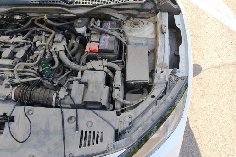 Used Honda Civic 2019 220TURBO CVT Dynamic Edition China VI Emission Standard Engine Bay Left