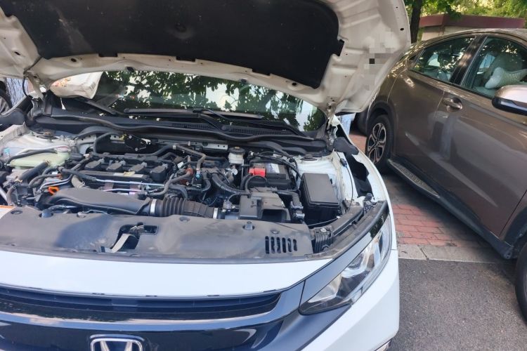 Used Honda Civic 2019 220TURBO CVT Dynamic Edition China V Engine Bay Left