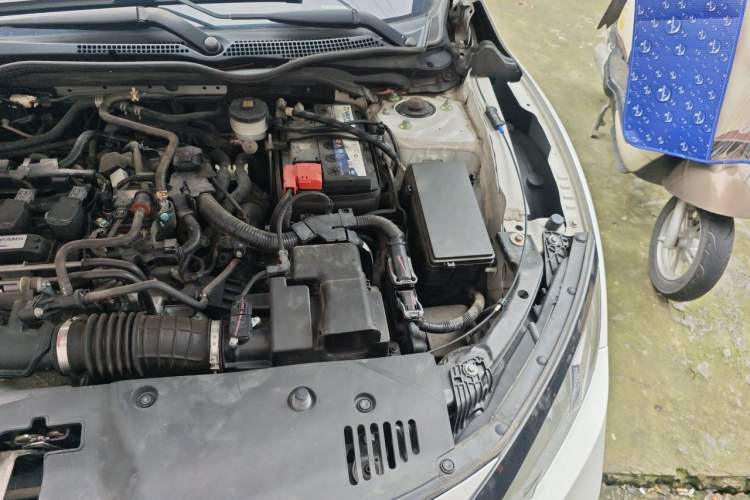 Used Honda Civic 2019 220TURBO CVT Dynamic Edition China V Engine Bay Left