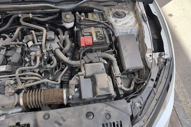 Used Honda Civic 2019 220TURBO CVT Dynamic Edition China VI Engine Bay Left