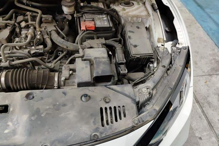 Used Honda Civic 2019 220TURBO CVT Dynamic Edition China VI Engine Bay Left