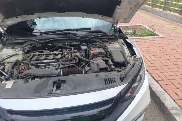 Used Honda Civic 2019 220TURBO CVT Dynamic Edition China VI Engine Bay Left