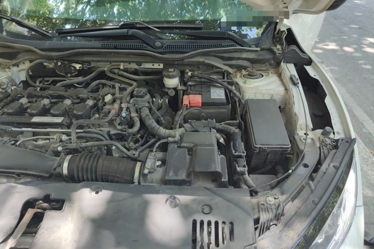 Used Honda Civic 2019 220TURBO CVT Dynamic Edition China VI Engine Bay Left