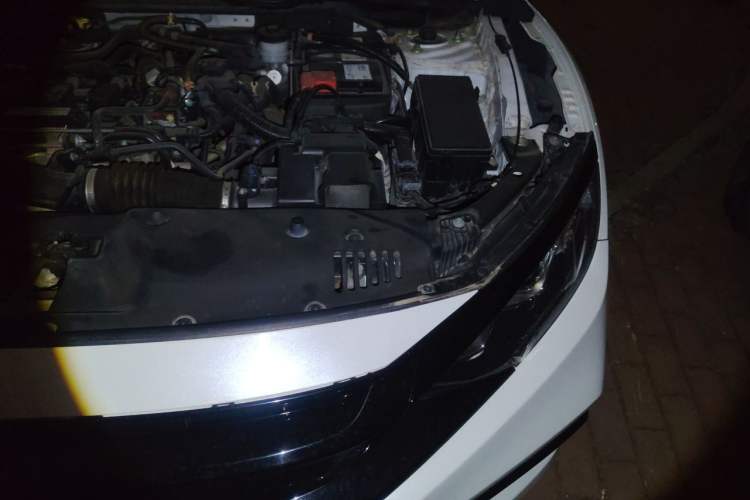 Used Honda Civic 2019 220TURBO CVT Dynamic Edition China VI Emission Standard Engine Bay Left