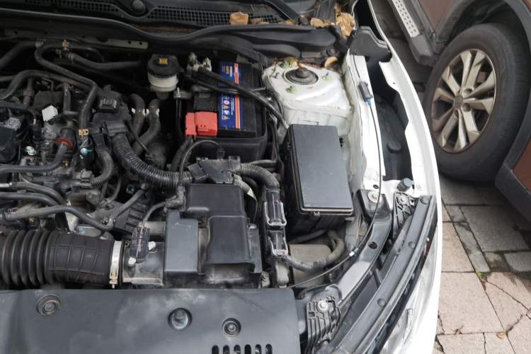 Used Honda Civic 2019 220TURBO CVT Dynamic Edition China VI Engine Bay Left